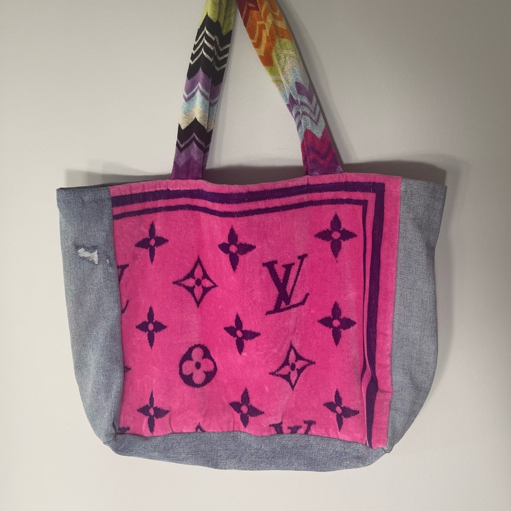 Custom designed beach bag
